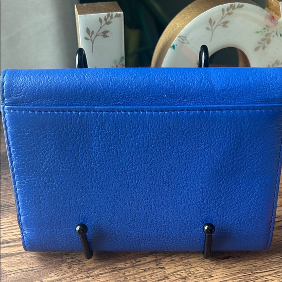 Kate Spade Blue Leather Wallet - Picture 2 of 6